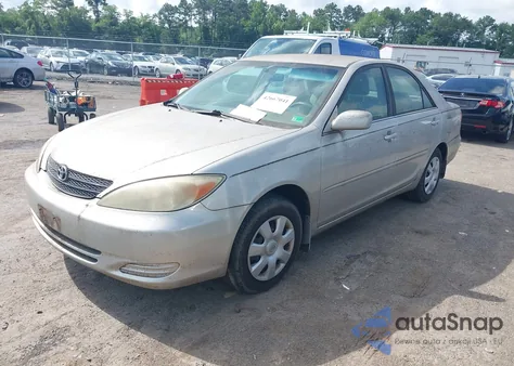 2004 Toyota Camry Le из США, поврежденный, VIN 4T1BE32KX4U850156